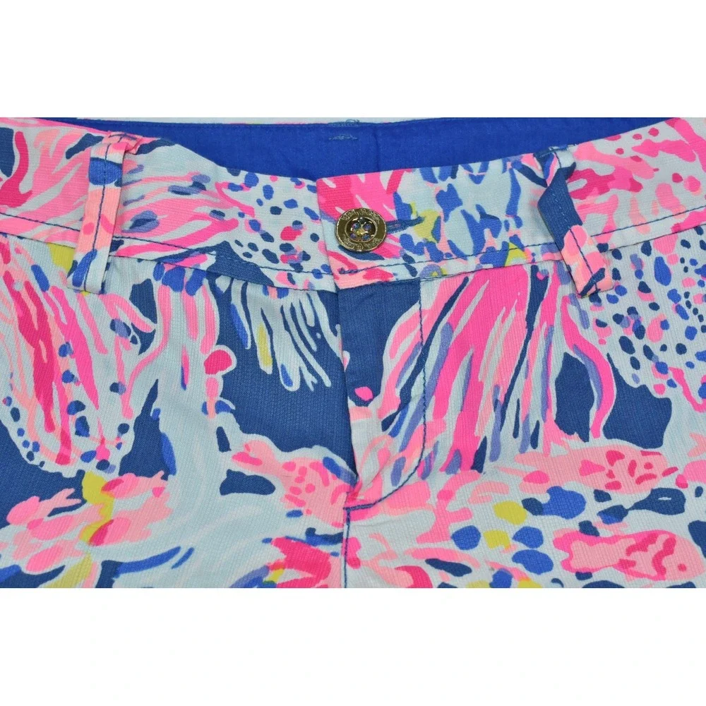 Lilly Pulitzer Callahan Women Shorts Size 4 Colorful Casual Short